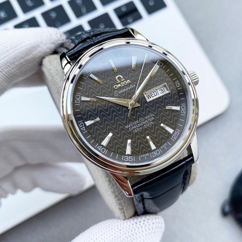Omega Mens Watch Luxury Brand Design Fashion Type with Original Box