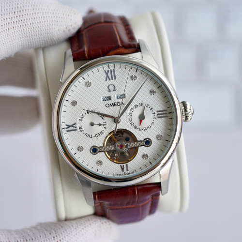 Omega Mens Watch Luxury Brand Design Fashion Type with Original Box