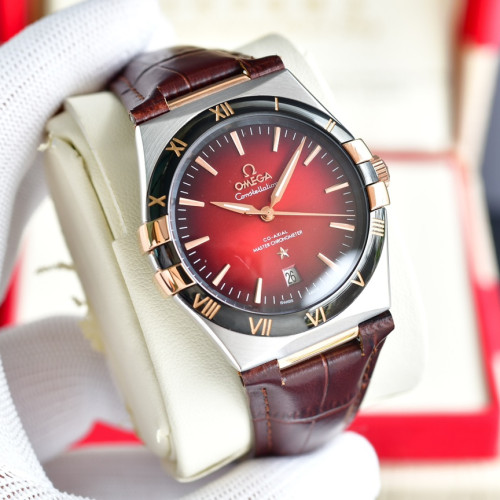Omega Mens Watch Luxury Brand Design Fashion Type with Original Box Constellation Gents’