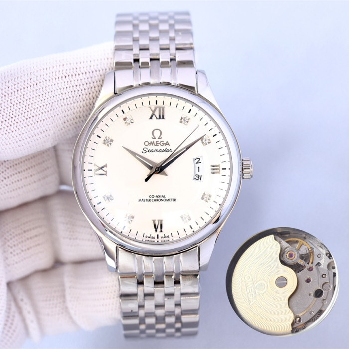 Omega Mens Watch Luxury Brand Design Fashion Type with Original Box