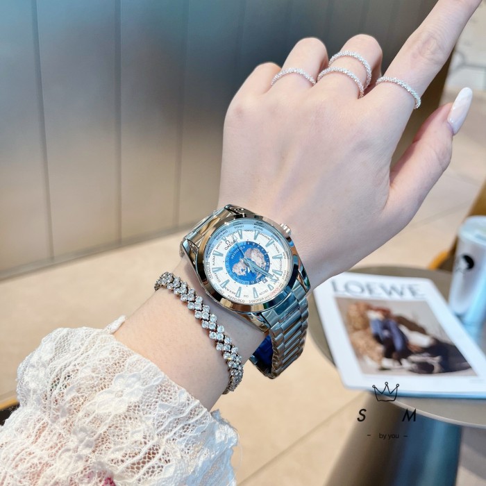 Omega Womens Watch Luxury Brand Design Fashion Type with Original Box