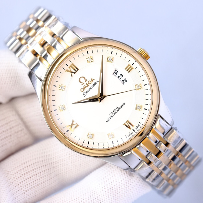 Omega Mens Watch Luxury Brand Design Fashion Type with Original Box