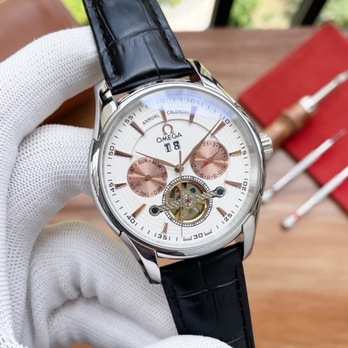 Omega Mens Watch Luxury Brand Design Fashion Type with Original Box