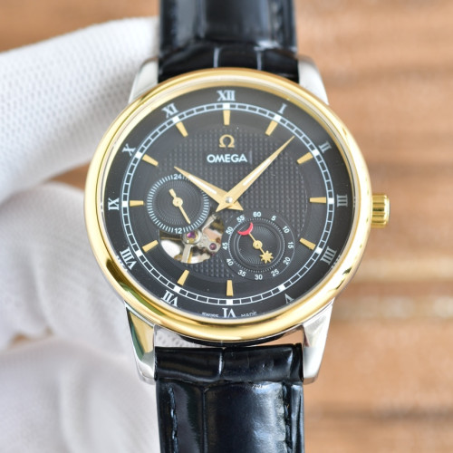 Omega Mens Watch Luxury Brand Design Fashion Type with Original Box