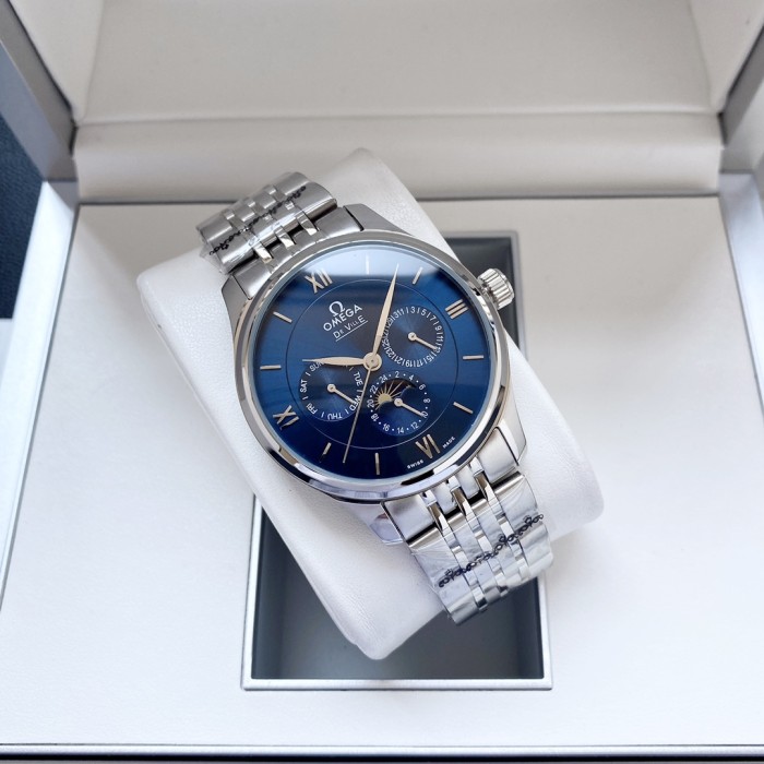 Omega Mens Watch Luxury Brand Design Fashion Type with Original Box