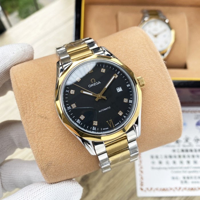 Omega Mens Watch Luxury Brand Design Fashion Type with Original Box