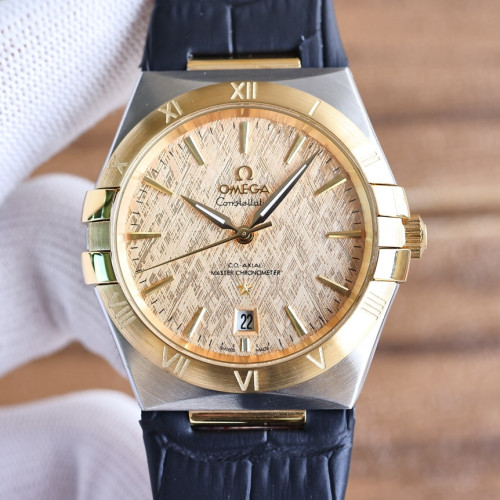 Omega Mens Watch Luxury Brand Design Fashion Type with Original Box Constellation Gents
