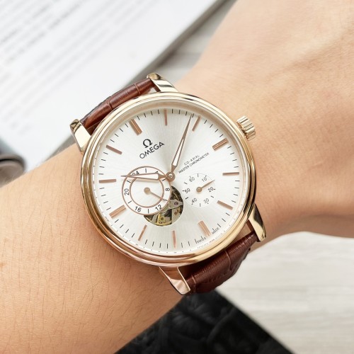 Omega Mens Watch Luxury Brand Design Fashion Type with Original Box