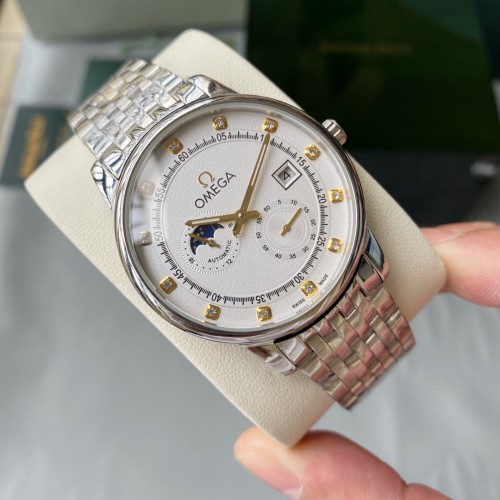 Omega Mens Watch Luxury Brand Design Fashion Type with Original Box