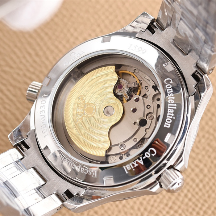 Omega Mens Watch Luxury Brand Design Fashion Type with Original Box