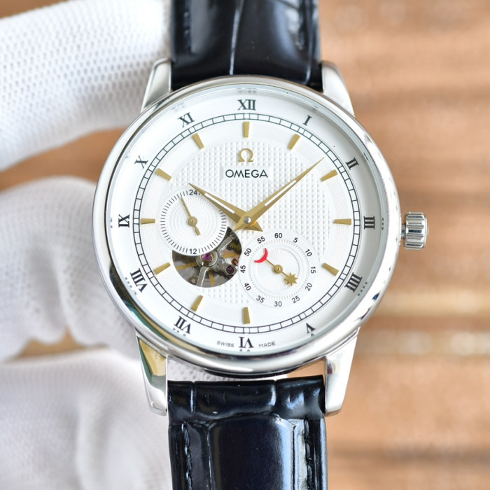 Omega Mens Watch Luxury Brand Design Fashion Type with Original Box
