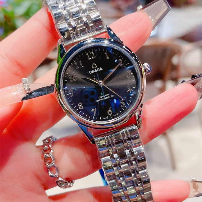 Omega Womens Watch Luxury Brand Design Fashion Type with Original Box