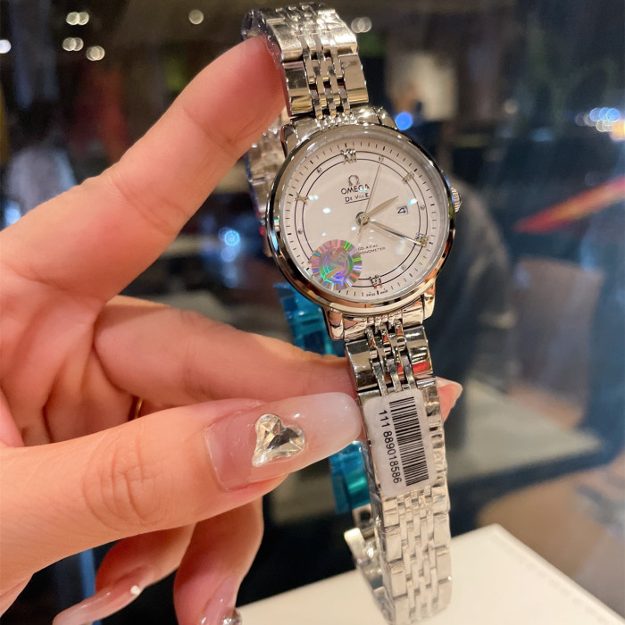 Omega Womens Watch Luxury Brand Design Fashion Type with Original Box