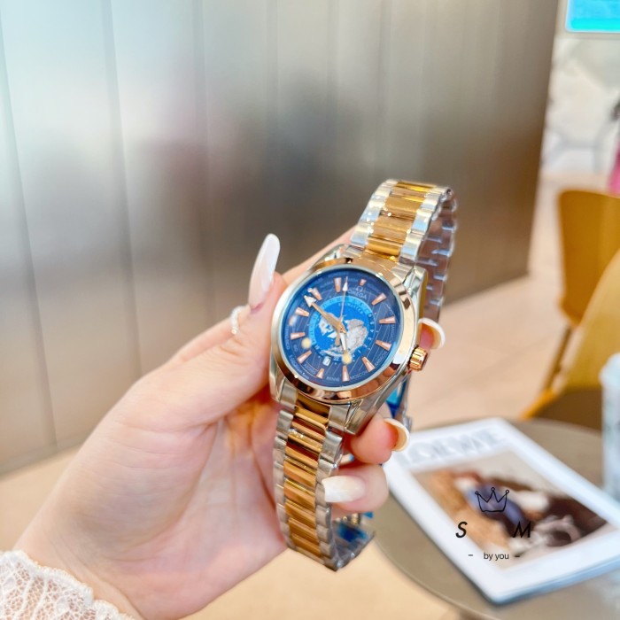 Omega Womens Watch Luxury Brand Design Fashion Type with Original Box