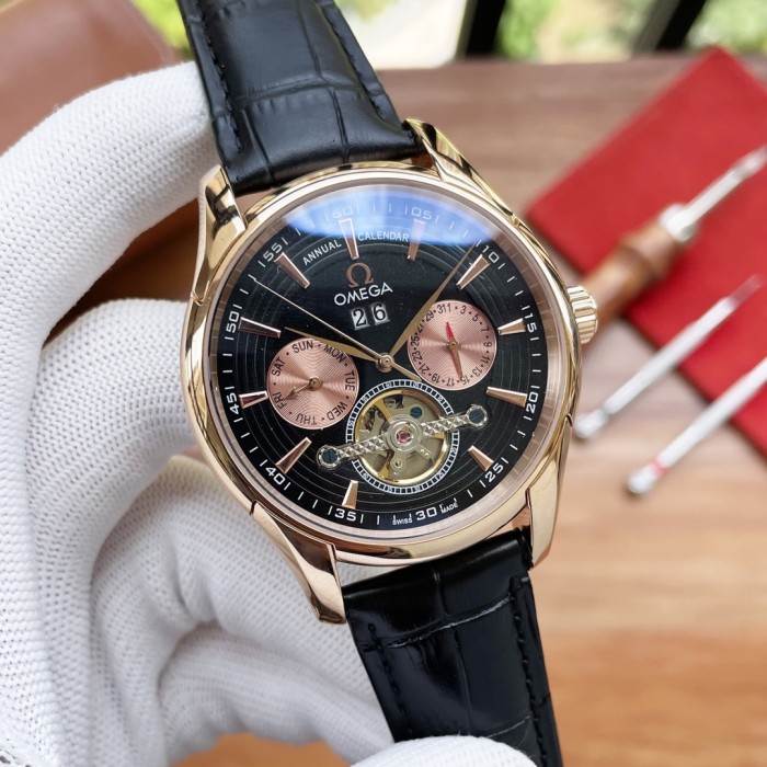 Omega Mens Watch Luxury Brand Design Fashion Type with Original Box