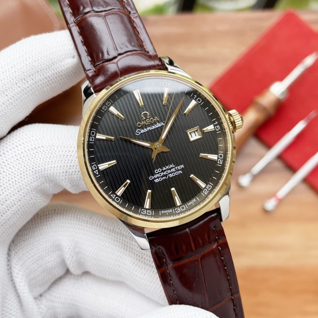 Omega Mens Watch Luxury Brand Design Fashion Type with Original Box