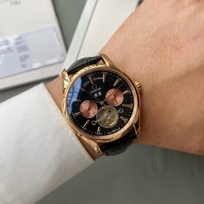 Omega Mens Watch Luxury Brand Design Fashion Type with Original Box