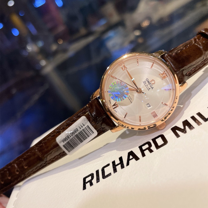 Omega Mens Watch Luxury Brand Design Fashion Type with Original Box
