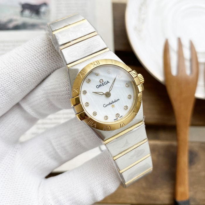 Omega Womens Watch Luxury Brand Design Fashion Type with Original Box
