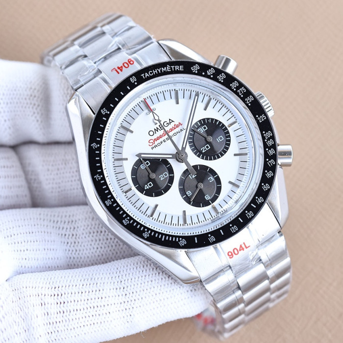 Omega Mens Watch Luxury Brand Design Fashion Type with Original Box Speedmaster Chronoscope