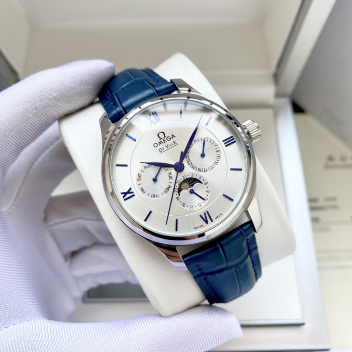 Omega Mens Watch Luxury Brand Design Fashion Type with Original Box
