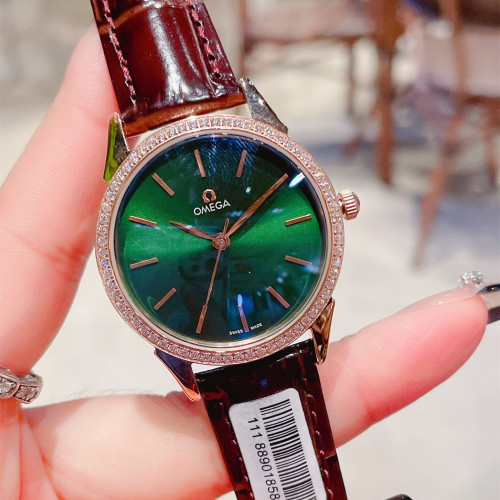 Omega Womens Watch Luxury Brand Design Fashion Type with Original Box