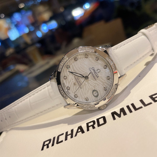 Omega Womens Watch Luxury Brand Design Fashion Type with Original Box