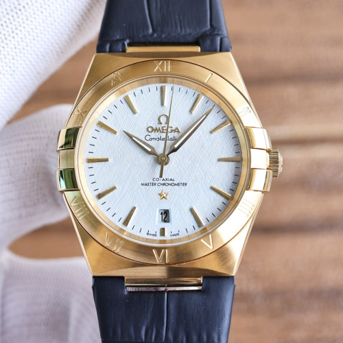 Omega Mens Watch Luxury Brand Design Fashion Type with Original Box Constellation Gents