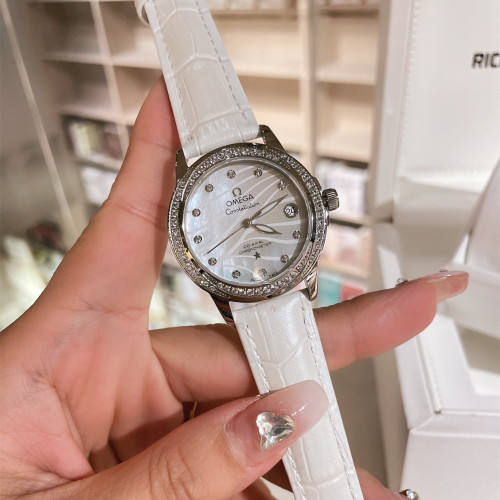 Omega Womens Watch Luxury Brand Design Fashion Type with Original Box