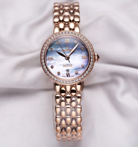 Omega Womens Watch Luxury Brand Design Fashion Type with Original Box
