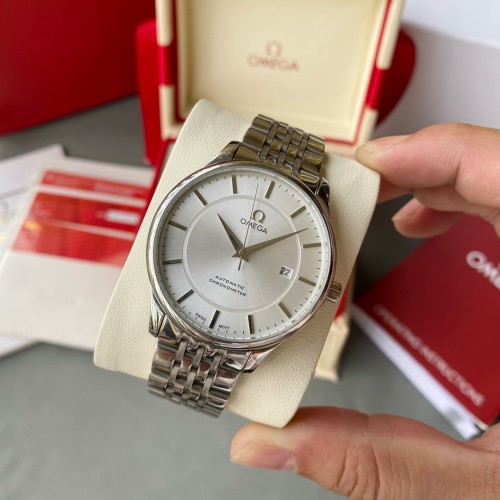 Omega Mens Watch Luxury Brand Design Fashion Type with Original Box