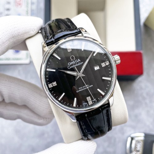 Omega Mens Watch Luxury Brand Design Fashion Type with Original Box