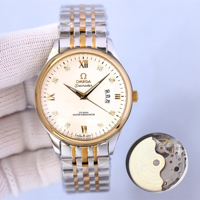 Omega Mens Watch Luxury Brand Design Fashion Type with Original Box