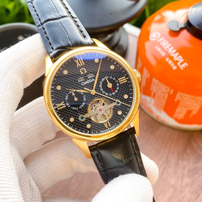 Omega Mens Watch Luxury Brand Design Fashion Type with Original Box