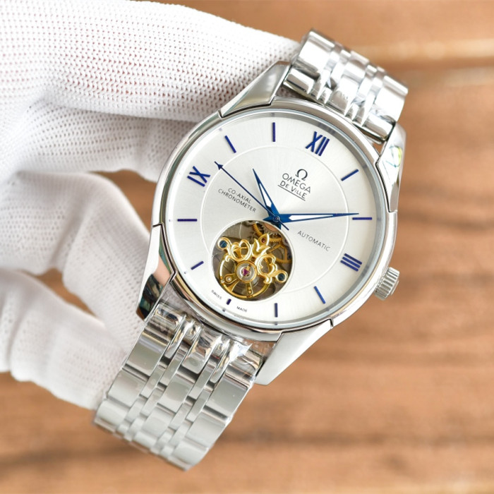 Omega Mens Watch Luxury Brand Design Fashion Type with Original Box