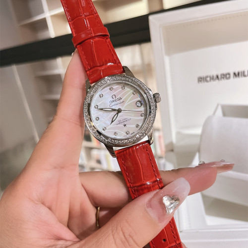 Omega Womens Watch Luxury Brand Design Fashion Type with Original Box