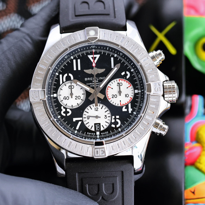 Breitling Mens Watch Luxury Brand Design Fashion Type with Original Box