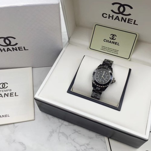 Chanel Womens Watch Luxury Brand Design Fashion Type with Original Box