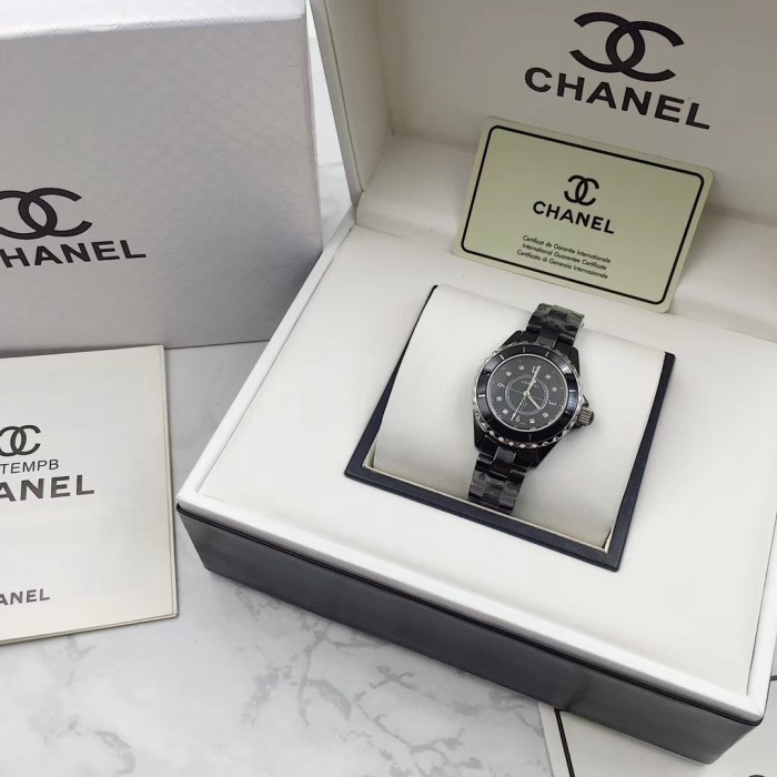 Chanel Womens Watch Luxury Brand Design Fashion Type with Original Box