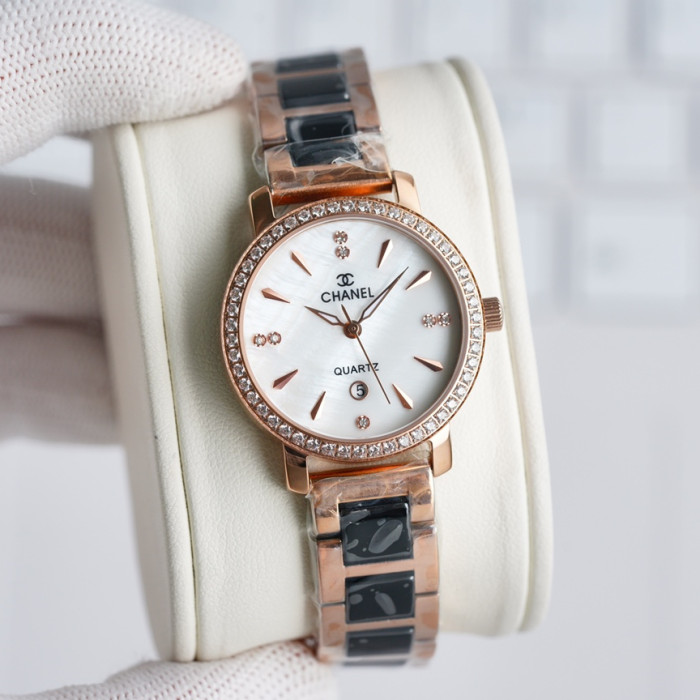 Chanel Womens Watch Luxury Brand Design Fashion Type with Original Box