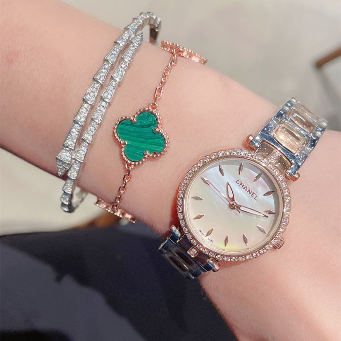 Chanel Womens Watch Luxury Brand Design Fashion Type with Original Box