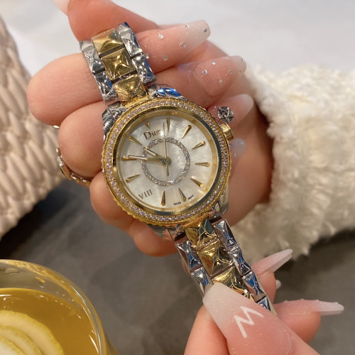 Dior Womens Watch Luxury Brand Design Fashion Type with Original Box