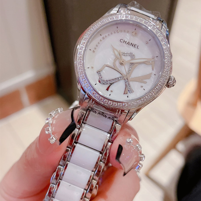 Chanel Womens Watch Luxury Brand Design Fashion Type with Original Box