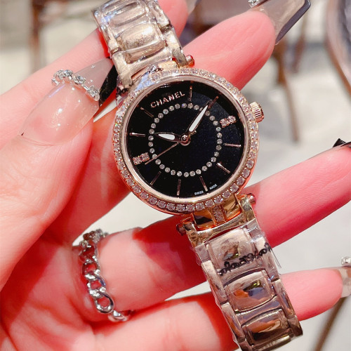 Chanel Womens Watch Luxury Brand Design Fashion Type with Original Box