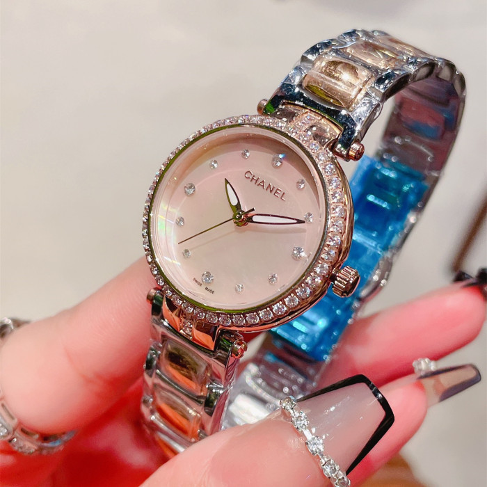 Chanel Womens Watch Luxury Brand Design Fashion Type with Original Box