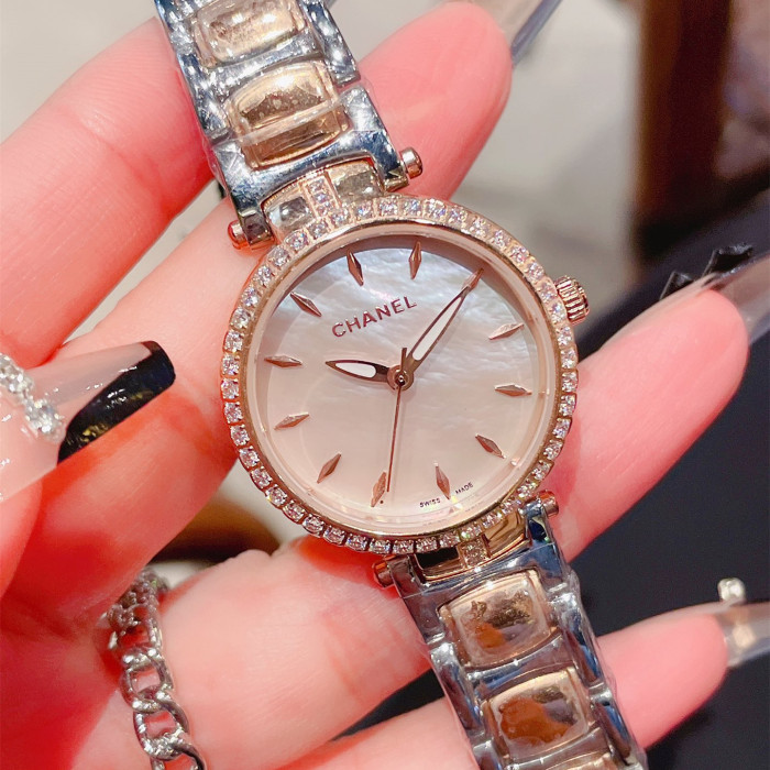 Chanel Womens Watch Luxury Brand Design Fashion Type with Original Box