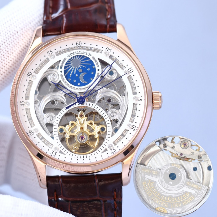 Jaeger Lecoultre Mens Watch Luxury Brand Design Fashion Type with Original Box