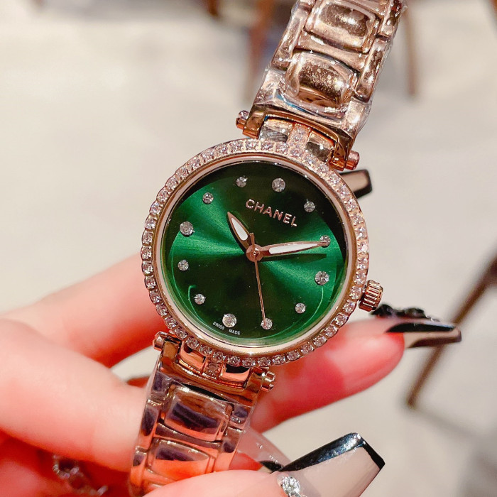 Chanel Womens Watch Luxury Brand Design Fashion Type with Original Box