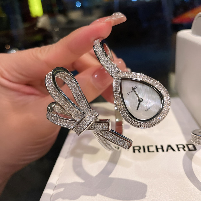 Chanel Womens Watch Luxury Brand Design Fashion Type with Original Box