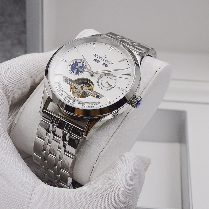 Jaeger Lecoultre Mens Watch Luxury Brand Design Fashion Type with Original Box
